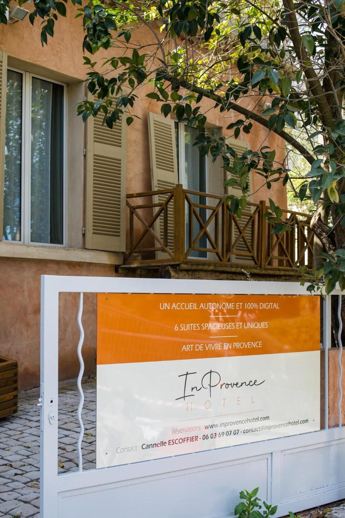 In Provence Hotel - Experience Atypique 沃内勒 外观 照片